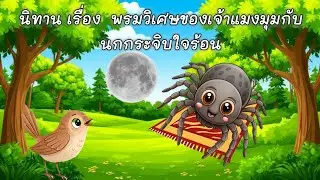 นิทาน'เรื่อง'พรมวิเศษของเจ้าแมงมุมกับนกกระจิบใจร้อน