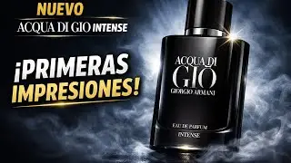 NUEVO Acqua di Giò Intense 2026 | Primeras impresiones 🌊🌊