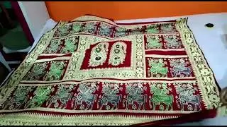 Nilkar motif revival  baluchari saree in galani @revivalbalucharisareesemir9005