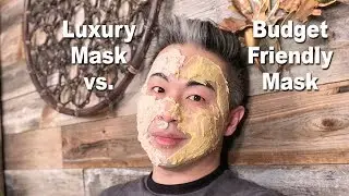 Luxury vs Budget Face Mask Compare