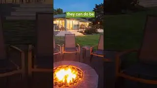 Cozy Seated Fire Pit Area Ideas