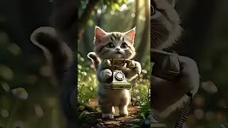 The Happy Return of a Lost Kitten in the American Forest