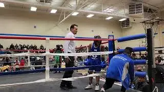 Macho fight for 1st place at the Silver Gloves Tournament in Rockford, Illinois 12-17-2022