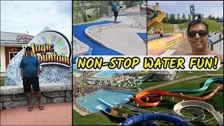 Magic Mountain Adventure 🌊  || First Time & Family Fun || Moncton Trip Part 1