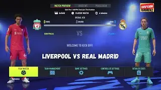 🎮 FIFA 22 | Liverpool 🔴 vs Real Madrid ⚪ | PS4 Full Match Gameplay ⚽🔥