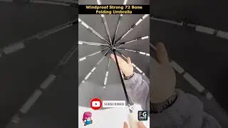 Heavy Duty Umbrella: Windproof, Strong & Folding Umbrella for Men & Women #shorts #umbrella #rain