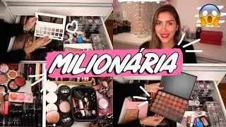 TOUR pela PENTEADEIRA 2 | TODAS minhas PALETAS, ILUMINADORES, BLUSH e mais..