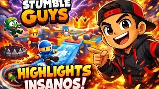 EU QUEBREI O STUMBLE GUYS NESSE HIGHLIGHTS 🤯🔥 |DLUKKE27 