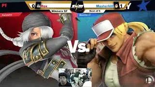 Combos & Dragons - Winners SF: Rox (Sora, Sheik) vs MasterKill (Terry, Incineroar) Smash Ultimate