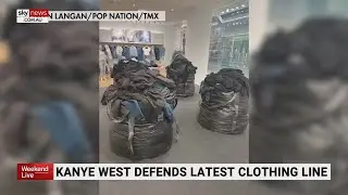 Kanye West defends use of black bags to sell new clothing line