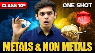 metals and non metals in just 7 Minutes 💥| Class 10th | Rapid Revision | Explanation In Hindi |