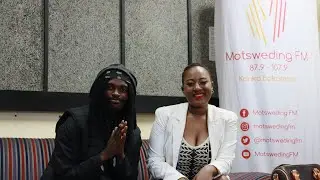 Interview at Motsweding FM. Dia boa hosted by LTK & Nelly, Swanky featuring Earth Kwake & Storyy