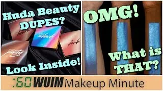 Huda Beauty Obsession Mini Dupes? Plus NEW ELECTRIC lips from Kat Von D! | Makeup Minute