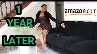 AMAZON LIFESTYLE SOLUTIONS SOFAS / 1 YEAR REVIEW (I bought sofas online)