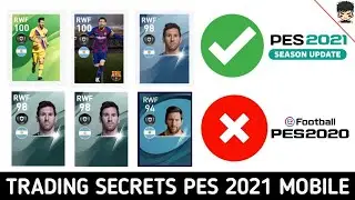 TRADING PES 2021 SECRET TIPS AND TIPS (Pes 2020 to 2021)