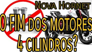 Motores 4 cilindros estão chegando ao fim? Nova Hornet, Mt07, Suzuki gsx-8s