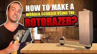 Как сделать деревянный самокат с помощью Rotorazer? | Идеи для самостоятельного изготовления деревянного самоката в домашних условиях