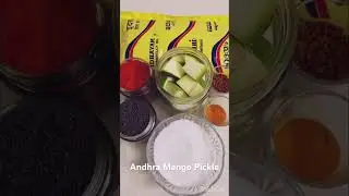 Andhra Mango Pickle ( detailed recipe in the description)