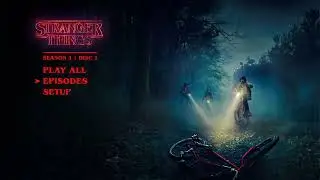 Stranger Things Season 1 Disc 1 Custom Blu-ray DEMO