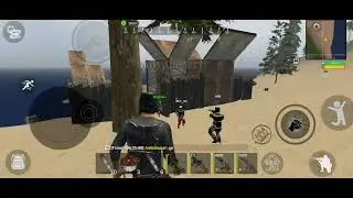 Raiding a toxic clans base #14 days server #strandedisle 