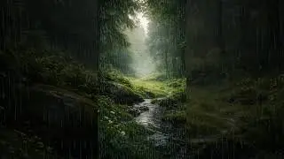 Уютные шорты для отдыха в дождливом лесу 🌧️✨