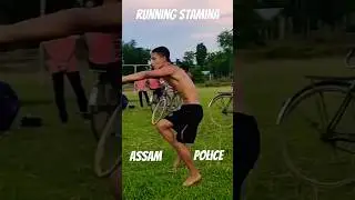 RUNNING STAMINA #assampolice #commando #army #forestguard #battalion #running #assam ||🔥 🤔
