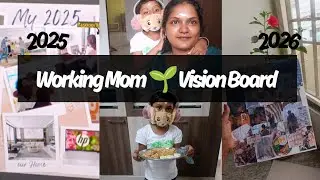 In Tamil | Creating a Vision Board While Juggling Work & Mom Life🌱