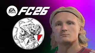 EAFC 26 - AJAX AMSTERDAM - RATINGS & PLAYER FACES! - 4K 60FPS  (Gameplay EAFC 26)