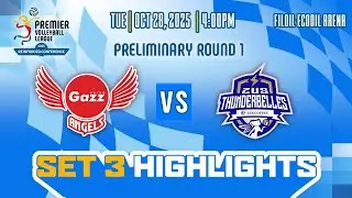 Petro Gazz Angels vs. Zus Coffee Thunderbelles - 3rd Set Highlights