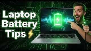 Boost Laptop Battery Life Like a PRO (No Software Needed) 💻🔋