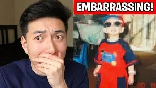 THIS IS EMBARRASSING! (Reacting to My Old Photos)
