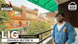DDA LIG Expandable Flat with Roof Rights for Sale in Dwarka Sector 18 | BRS SHOW S918