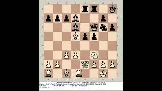 Mishas Swooper 0.6 vs Stockfish 250702 | King's Pawn: Petrov Defense #chess