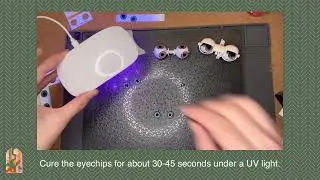 Blythe doll resin eyechips -  Tutorial for beginners
