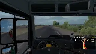 33) American Truck Simulator Автомобили (10т) 189ми Санта-Фе (NM) - Тукумкэри (NM)