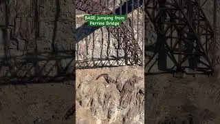 BASE jumping in Twin Falls, Idaho #basejump #basejumping