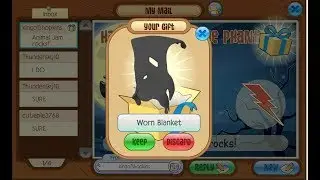 I got a gift from Shopking!!! | Animal Jam