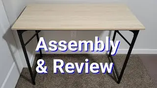 PayLessHere 39 Inch Desk (Bought From Amazon) &ndash; Assembly And Review