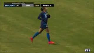 Mallory Pugh vs Japan (28/02/2019)
