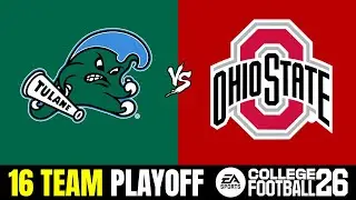 Tulane at Ohio State - 16 Team Playoff (First Round) CFB 26