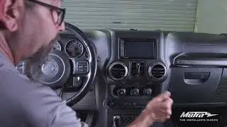 Dash Kit Installation - Fits 2011-2018 Jeep Wrangler JK (DP-6511-JK)