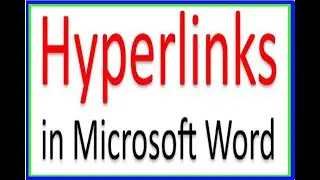 Ms Word Hyperlink