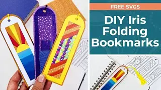 Закладки-ирисы ✂️ Идеи бумажных закладок
