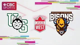 Canada West: Women's Hockey - Saskatchewan Huskies vs Manitoba Bisons | #CBCSports