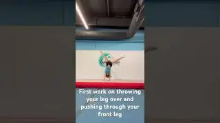 How to get an aerial at home. easy drills! #gymnast #howto #gymnasticsdrills #tumbling #dance