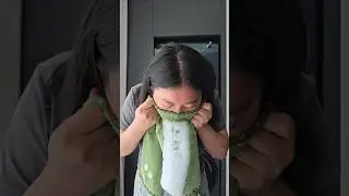 How to make bubbles with a towel #bubbles