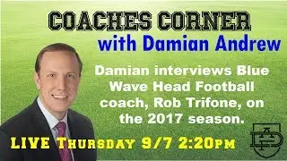 Coaches Corner - Rob Trifone, Head Football Coach