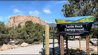 Free Camping at Turtle Rock Campground north of Buena Vista Colorado #camping #colorado