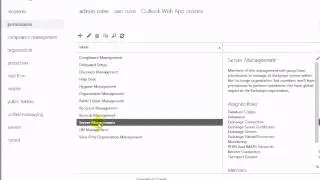 Exchange Server 2013 Admin console overview by Enayat Meer