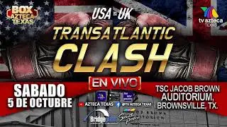 Box Texas Transmision English | Transatlantic Clash US vs UK | 10/05/24